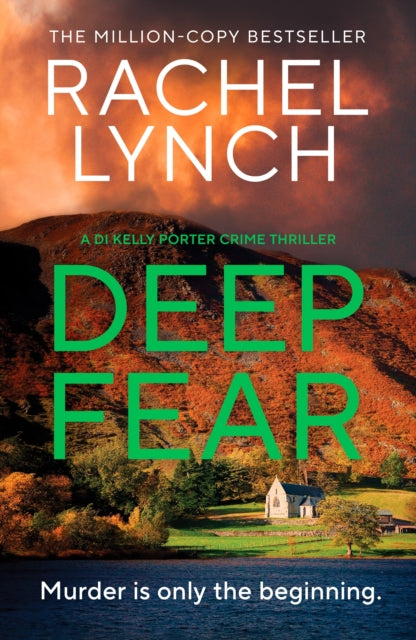 Deep Fear by Rachel Lynch book cover with a mountain and church.