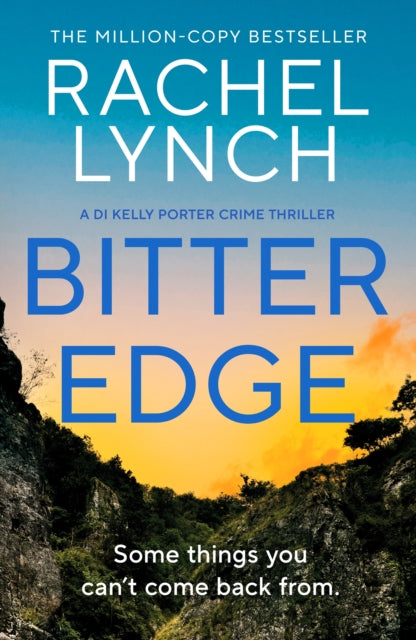 Bitter Edge by Rachel Lynch, a crime thriller book cover.