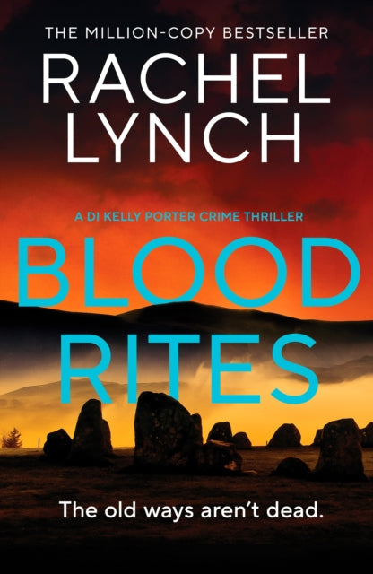 Blood Rites book cover with a stone circle at sunset.