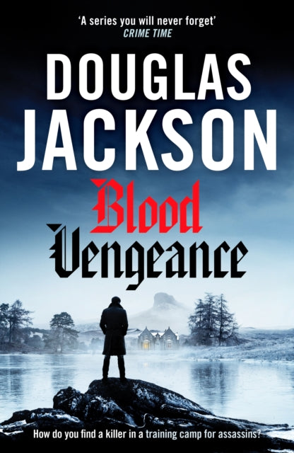 Blood Vengeance by Douglas Jackson book cover.
