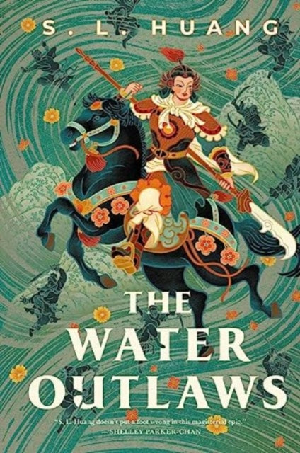 The Water Outlaws book cover features a warrior on horseback.