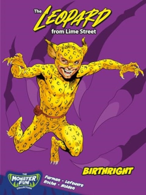 The Leopard from Lime Street - Birthright comic cover featuring a superhero in a leopard costume.