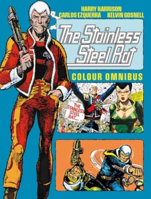 The Stainless Steel Rat Color Omnibus comic book cover art.
