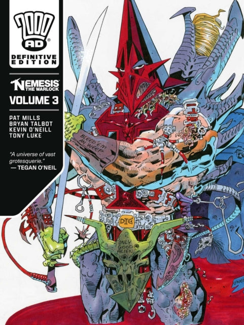 Nemesis the Warlock Definitive Edition Volume 3 comic cover art.