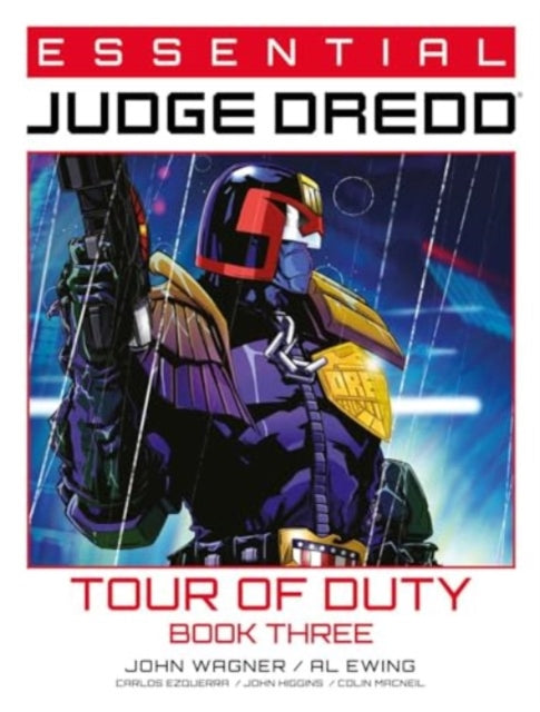 Essential Judge Dredd Tour of Duty Book 3 graphic novel cover art.