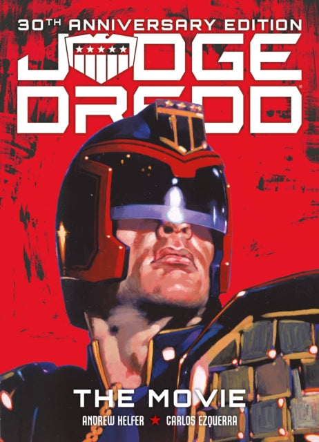 Judge Dredd The Movie 30th Anniversary Edition comic book cover.