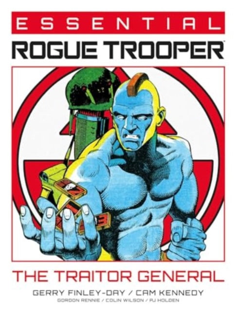 Essential Rogue Trooper The Traitor General comic book cover art.