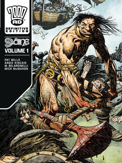 Slaine The Definitive Edition Volume 1 comic book cover art.