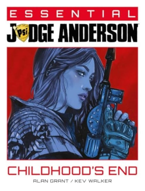 Essential Judge Anderson Childhood's End comic book cover art.