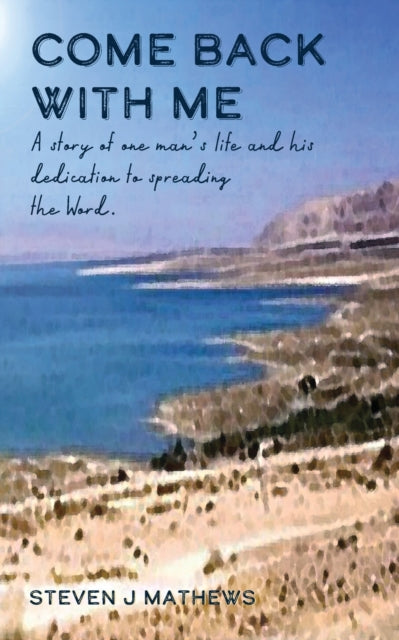 Come Back With Me book cover with a landscape and text.