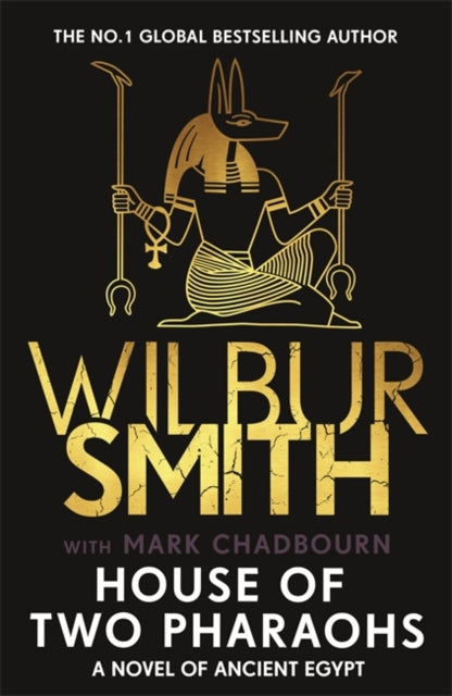 Book cover for House of Two Pharaohs by Wilbur Smith.