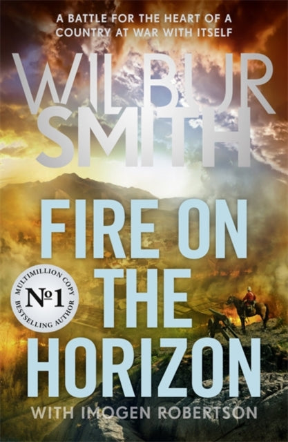 Fire on the Horizon by Wilbur Smith, a historical fiction novel.