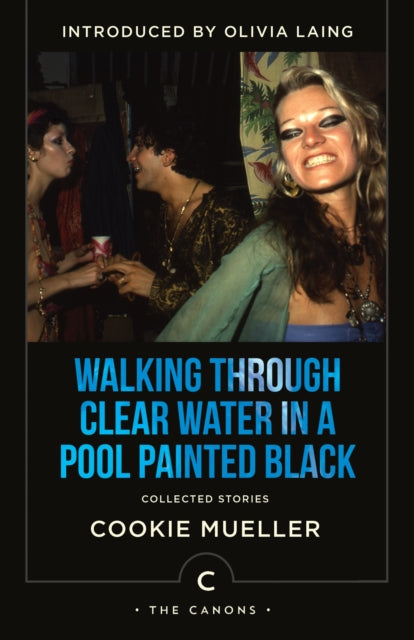 Book cover for Walking Through Clear Water In a Pool Painted Black by Cookie Mueller.