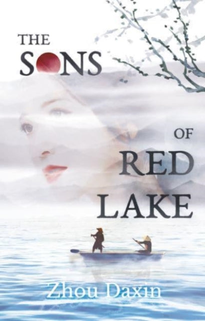 The Sons of Red Lake book cover with a woman's face and two people in a boat.