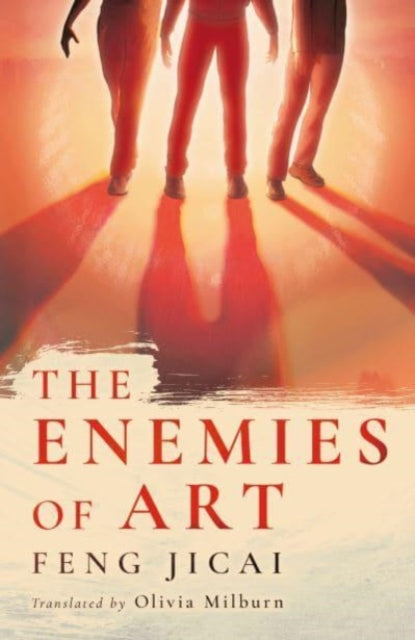 The Enemies of Art book cover featuring three figures casting long shadows.