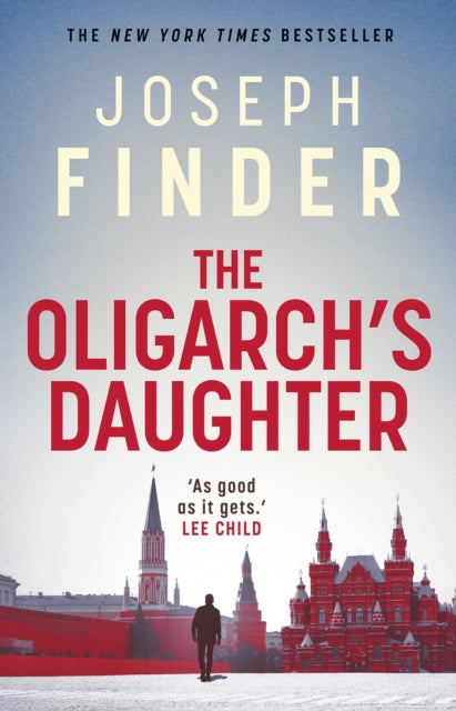The Oligarch's Daughter book cover featuring Moscow landmarks.