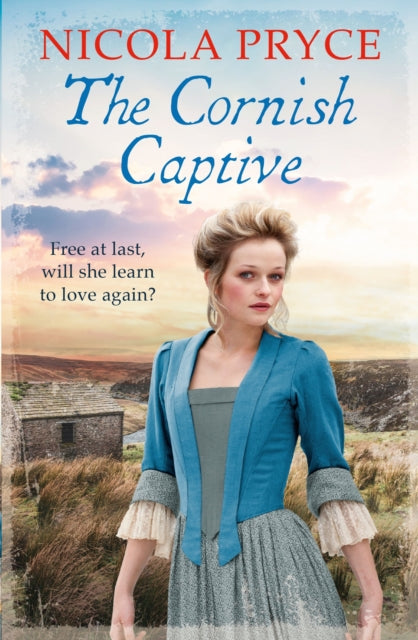 Book cover for The Cornish Captive by Nicola Pryce.