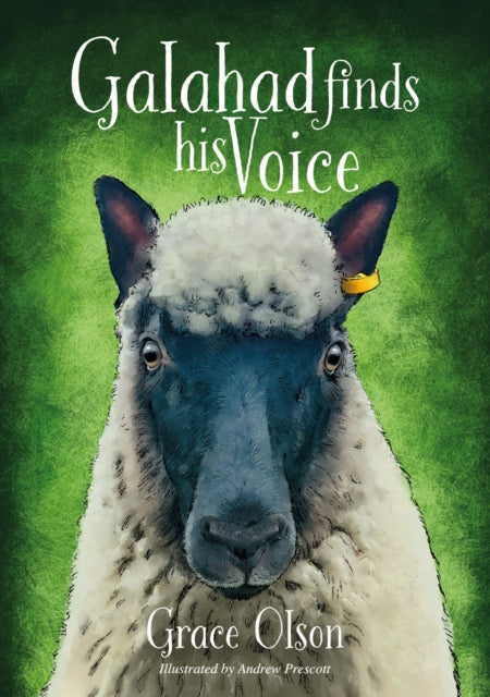 Galahad finds his Voice book cover with a sheep illustration.