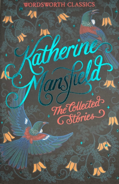 The Collected Short Stories of Katherine Mansfield book cover with birds and flowers.