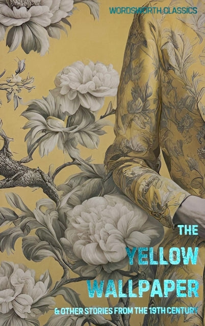 The Yellow Wallpaper book cover with floral background.