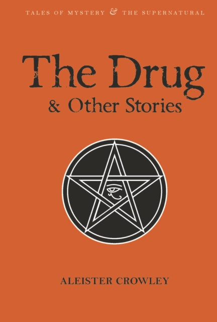 The Drug and Other Stories book cover with a pentagram and eye symbol.