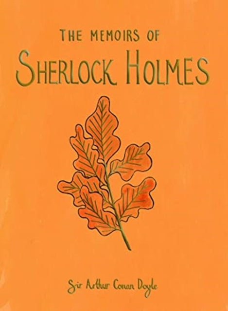The Memoirs of Sherlock Holmes book cover with oak leaves illustration.