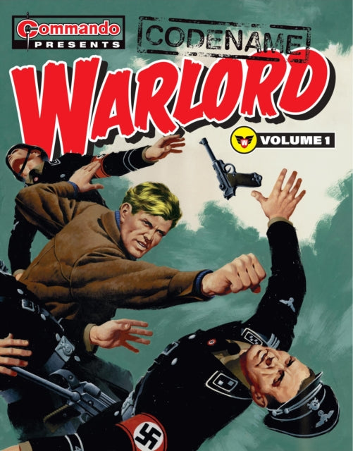 Commando Presents: Codename Warlord comic cover art featuring a fight scene.