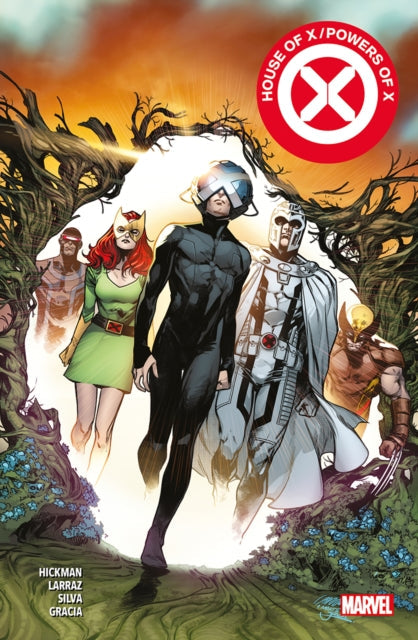 House of X/Powers of X comic cover featuring several X-Men characters.