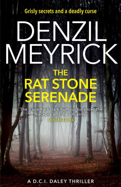 The Rat Stone Serenade book cover featuring a misty forest scene.