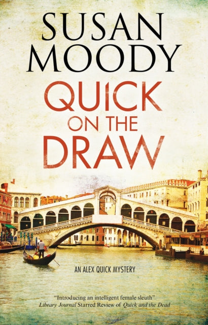 Quick on the Draw book cover featuring Venice and a gondola.
