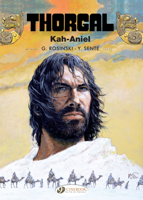 Thorgal Vol. 26: Kah-Aniel comic book cover featuring a portrait of Thorgal.