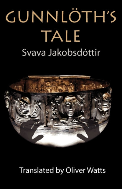 Book cover for Gunnloth's Tale featuring a decorative silver bowl.