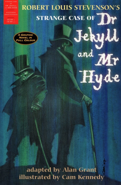 The Strange Case of Dr Jekyll and Mr Hyde graphic novel cover art.