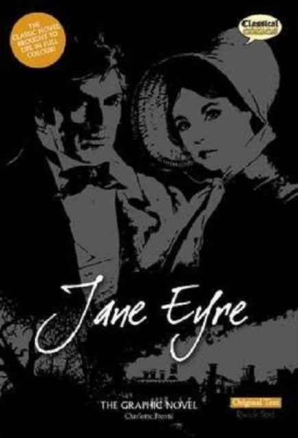 Jane Eyre The Graphic Novel with Original Text cover art.