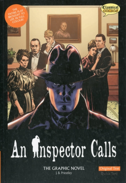 An Inspector Calls The Graphic Novel with original text.