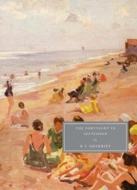 The Fortnight in September book cover with a beach scene.