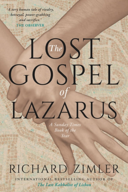 The Lost Gospel of Lazarus book cover by Richard Zimler.