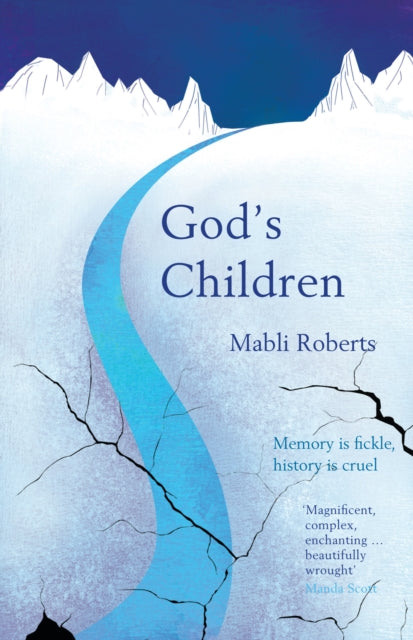 God's Children book cover with mountains and a blue river.