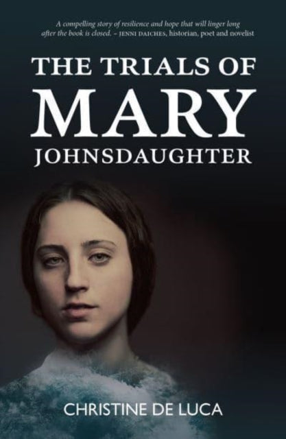 The Trials of Mary Johnsdaughter book cover featuring a portrait of a young woman.