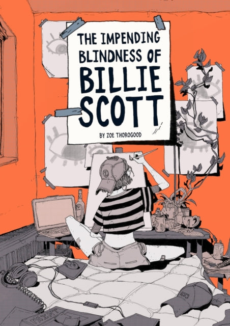 The Impending Blindness of Billie Scott graphic novel cover art.