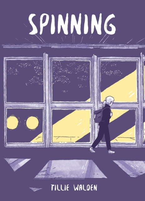 Spinning graphic novel cover art by Tillie Walden.