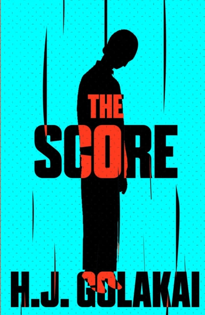 Book cover for "The Score" by H.J. Golakai featuring a silhouette.