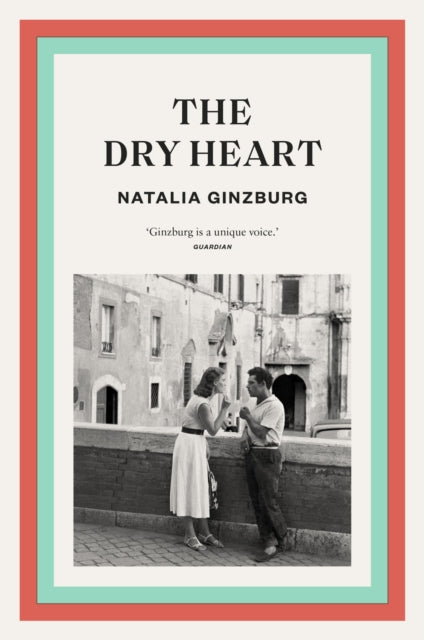 The Dry Heart book cover featuring a black and white photo of a couple.