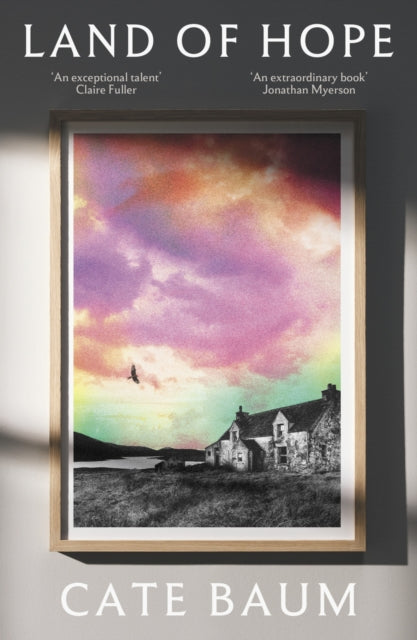 Land of Hope book cover with a painting of a house and a bird.