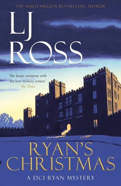 Ryan's Christmas: A DCI Ryan Mystery book cover featuring a castle.