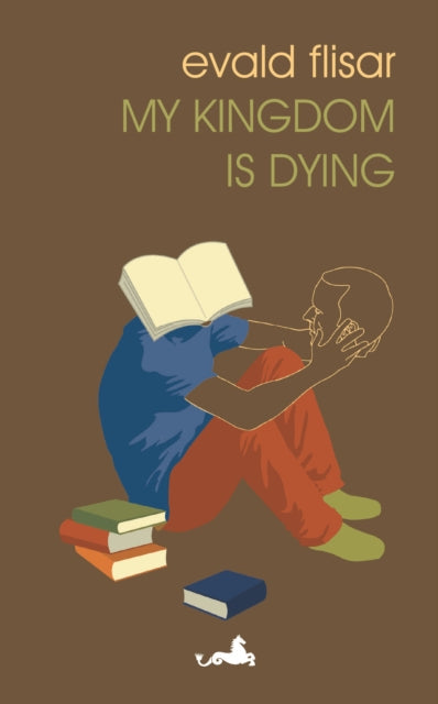 My Kingdom is Dying book cover with a person reading.