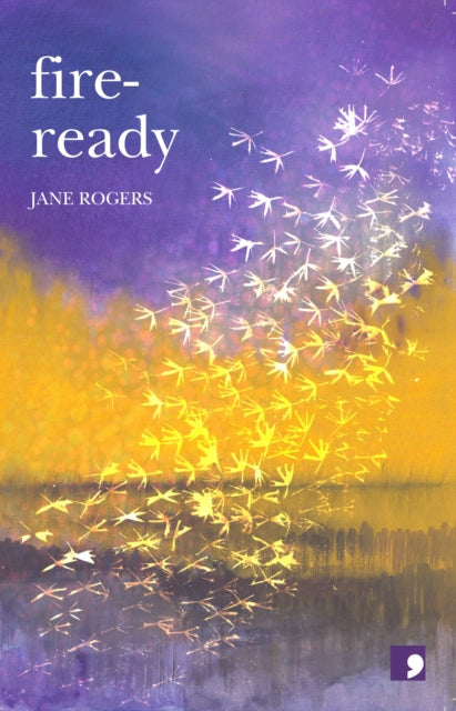 Fire Ready book cover with abstract purple and yellow background.