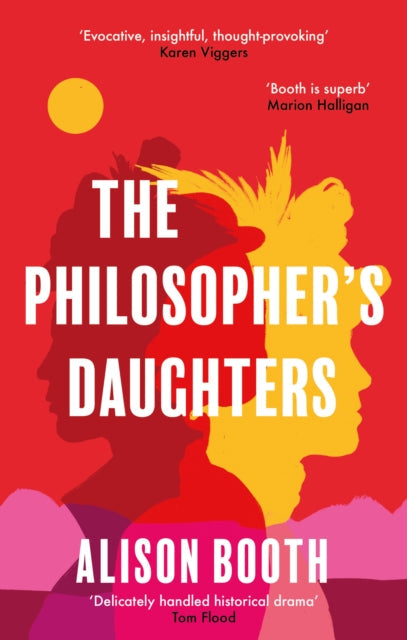 The Philosopher's Daughters book cover with stylized silhouettes of women.