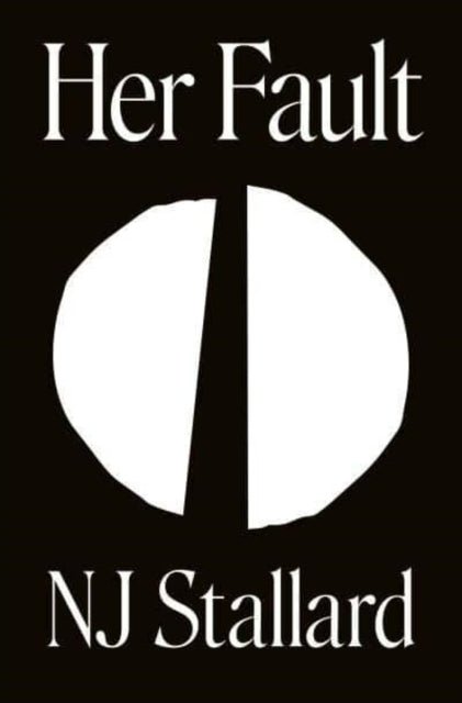 Her Fault Poems by NJ Stallard with a black background and white text and graphic.