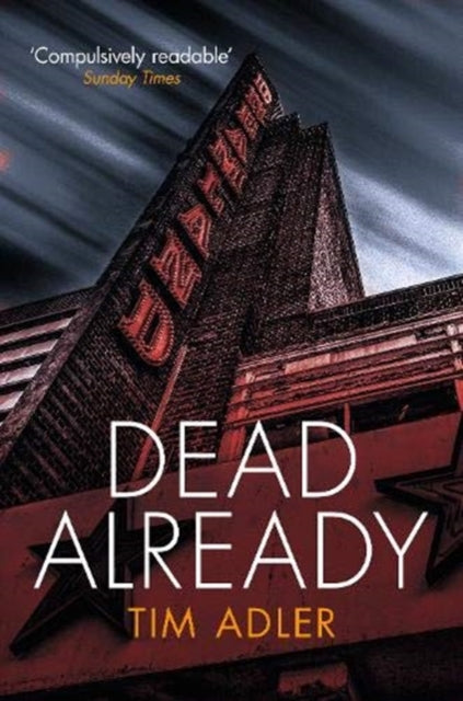 Dead Already book cover with a building facade and text.